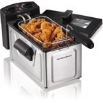 Hamilton Beach 2-Liter Deep Fryer, Stainless Steel