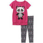 Healthtex Baby Toddler Girl Knit Tunic and Leggings Outfit Set