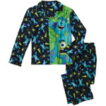 Disney Boys' Monsters University 2 Piece Pajama Coat Set