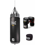 Everlast 100-lb C3 Foam Heavy Bag Kit