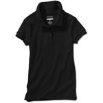 George Girls' Short Sleeve Polo Shirt, School Uniform