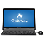 Gateway Black ZX4665G-UW31 All-in-One Desktop PC with Intel Celeron 1017U Processor, 4GB Memory, 19.5" Monitor, 500GB Hard Drive and Windows 8.1