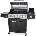 Backyard Grill 72,000-BTU 5-Burner Gas Grill, Stainless Steel