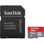 SanDisk Ultra 16GB Class 10 microSD Card