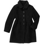 George Girls' Faux Wool Long Coat