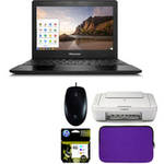 Back to College Laptop Value Bundle w/ Choice of Laptop, Case, Flash Drive & Printer