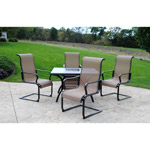 Better Homes and Gardens Dencourt 5-Piece Patio Conversation Set, Seats 4