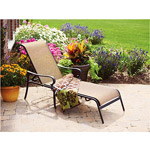 Better Homes and Gardens Paxton Place Outdoor Chaise Lounge