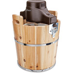 Oster 4-Quart Wood Bucket Ice Cream Maker