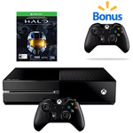 Xbox One Console Bundle with Halo and Bonus Wireless Controller