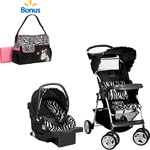 Cosco Commuter Travel System w/BONUS Diaper Bag, Zahari