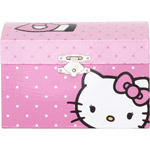 Hello Kitty Musical Jewelry Box with Dots