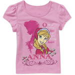 Disney Frozen Anna Baby Toddler Girl Graphic Tee Shirt