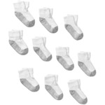 Garanimals Baby Toddler Crew Socks, 10-Pack