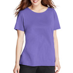 Just my Size by Hanes Women's Plus-Size Essential Scoop Neck Tee